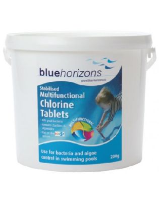 Blue Horizons Multifunctional Chlorine,200g Tablets 5Kg (1 5 Kg)