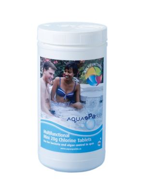 AquaSparkle Spa Multifunctional Chlorine,20g Tablets (1 1 Kg)