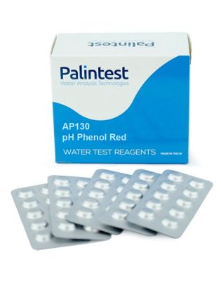 Palintest Photometer pH Phenol Red Test,Tablets (1 250 Tabs)