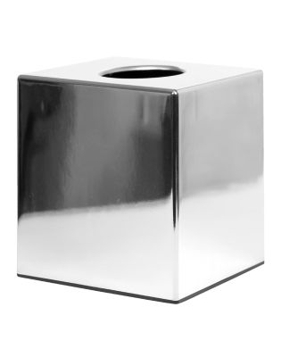 JanSan Cube Facial Tissue Dispenser Chrome (1 Each)