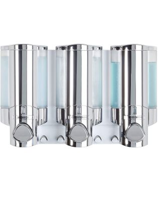 LFS C3 Chamber Soap Lockable Dispenser,Chrome (1 Each)