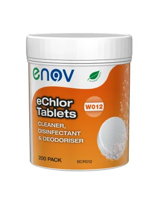 Enov W012 eChlor Tablets Cleaner, Disinfectant & Deodoriser