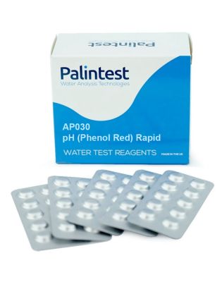 Palintest Pooltester pH Phenol Red Rapid,Dissolving Test Tablets (1 250 Tabs)