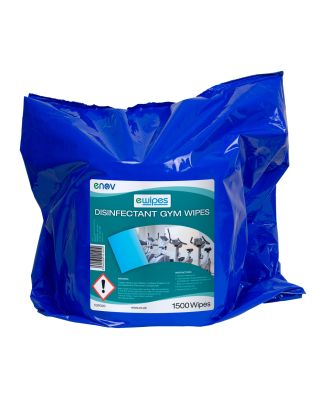 Enov Y300 Gym Equipment Disinfectant Wipes,Refill Pack (1 2x1500)