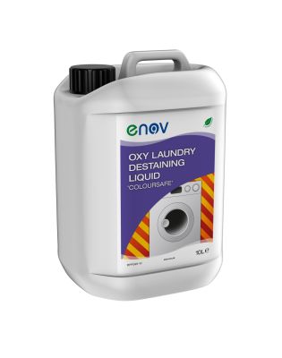 Enov L095 Oxy Laundry Destaining Liquid,ColourSafe 10 Litre (1 10 Litre)