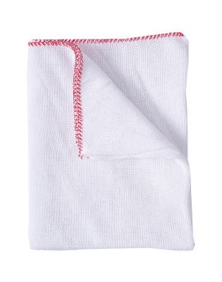 JanSan Stockinette Bleached Dishcloths Red (1 10 Cloths)