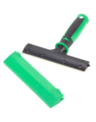 Unger EG100 ErgoTec Glass Scraper with,Safety Cap 4"/ 10cm (1 Each)