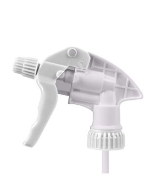 JanSan Trigger Spray Head Colour Coded,Adjustable White (1 Each)