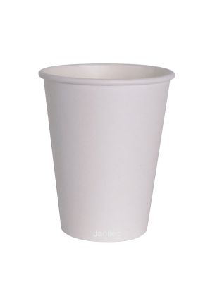 JanSan Paper Hot Cup White 12oz 355ml (1 1000 Cups)