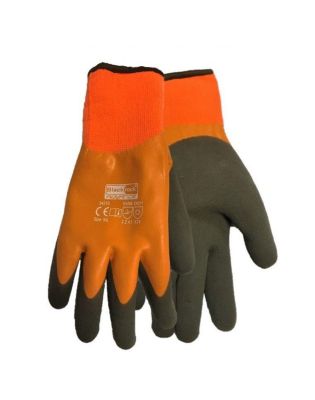 JanSan Watertite Thermal Latex Grip Gloves,Size 9 Large (1 Pair)