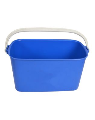 JanSan Oblong Bucket 9 Litre Blue (1 Each)