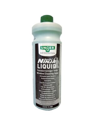 Unger FR10S Ninja Power Window Cleaning,Liquid (1 1 Litre)