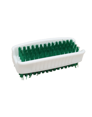 JanSan Double Sided Nail Brush Green (1 Each)