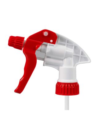 JanSan Trigger Spray Head Colour Coded,Adjustable Red (1 Each)