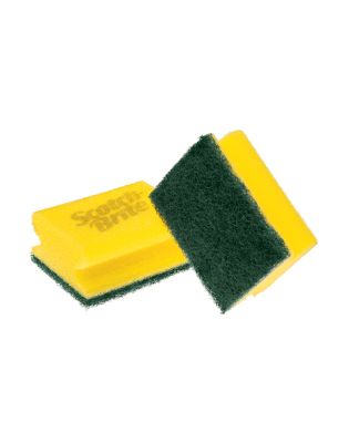 3M Scotch-Brite No.374 Nailsaver General,Purpose Sponge Scourer (1 10 Sponges)