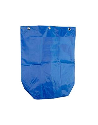 JanSan Jolly Janitor Trolley Vinyl Bag,60 Litre Blue (1 Each)