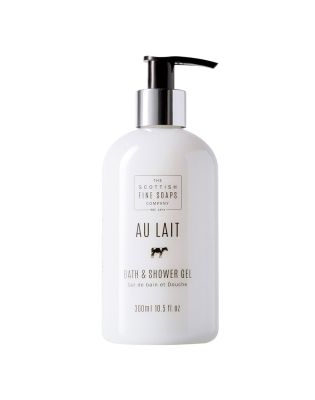 Scottish Fine Soaps Au Lait Bath &,Shower Gel 300 mL (6 300 mL)