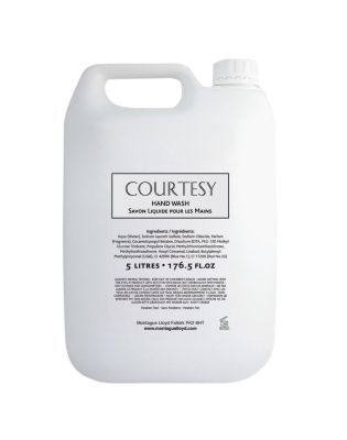 Courtesy Liquid Hand Wash 5 Litre (2 5 Litre)