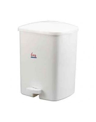 Pedal Bin 15 Ltr White (1 Each)