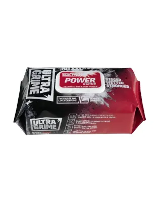 Ultragrime Pro Power Scrub XXL Clothwipes (1 80 Wipes)