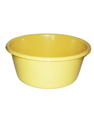 JanSan Washing Up Bowl 14" Round,Yellow (1 Each)