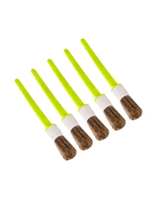 JanSan Valet Interior Detailing Brush Set,12mm (1 5 Brushes)