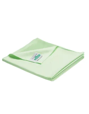 Unger MF60L MicroWipe Lite Microfibre,Lint Free Glass Cloth Green (1 Each)