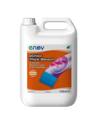 Enov W015 eChlor Thick Bleach Cleaner,,Disinfectant & Deodoriser (2 5 Litre)