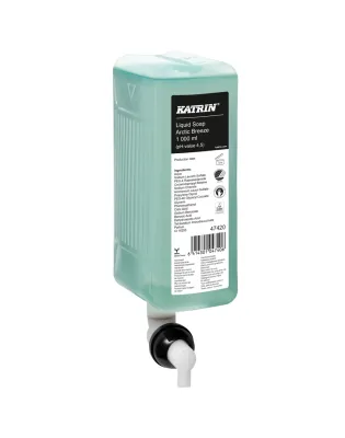 Katrin 47420 Liquid Soap Arctic Breeze,1000 mL (6 1000 mL)