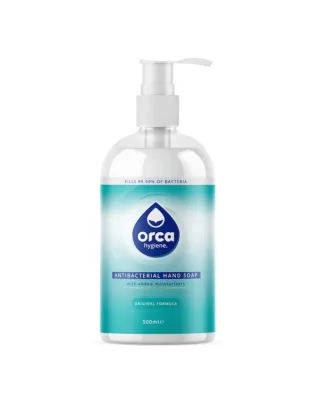 Orca H5 Antibacterial Hand Soap 500mL Pump (12 500 mL)