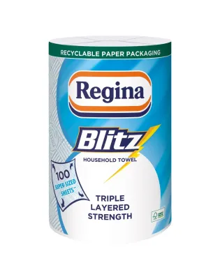 Regina Blitz XXL 3 Ply Multipurpose,Kitchen Towels (6 Rolls)