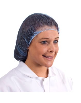 JanSan Mesh Hairnet Blue (1 144)