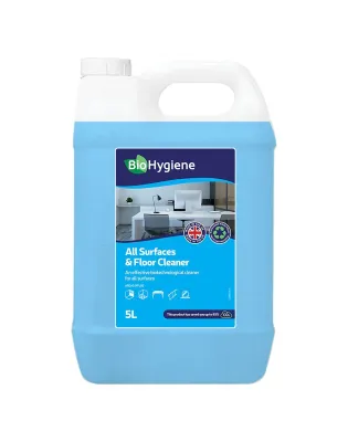 BioHygiene All Surfaces & Floor Cleaner,Concentrated 5L (2 5 Litre)