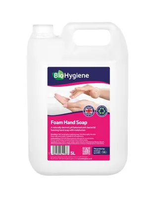 BioHygiene Foam Hand Soap Fragranced 5L (2 5 Litre)