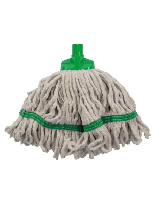 SYR Interchange Midi Economy 230g Mop Head,Green (20 Mops)