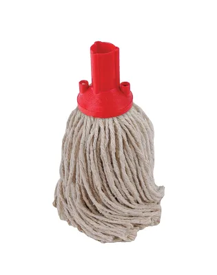 JanSan Exel PY Yarn 250g Mop Heads,Red (1 Mop)