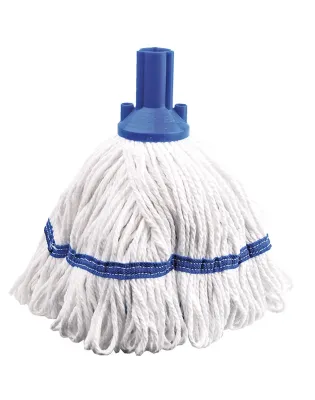 JanSan Exel Revolution Synthetic,250g Mop Heads Blue (1 Mop)