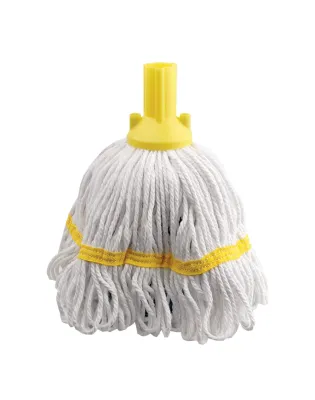 JanSan Exel Revolution Synthetic,250g Mop Heads Yellow (1 Mop)