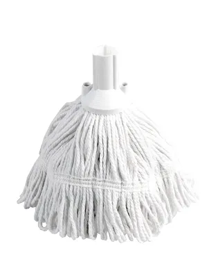 JanSan Exel Revolution Synthetic 350g Mop Heads White