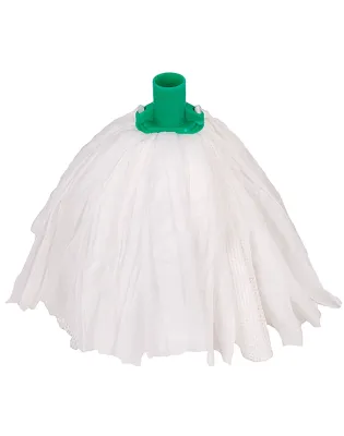 JanSan Big White T1D Mop Head 87g Small Green