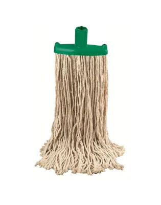 JanSan Exel Multifold Style Yarn Prairie,340g Mop Heads Green (1 Mop)