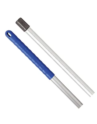 JanSan Exel Aluminium Handle 54" 137cm,Blue (1 Each)