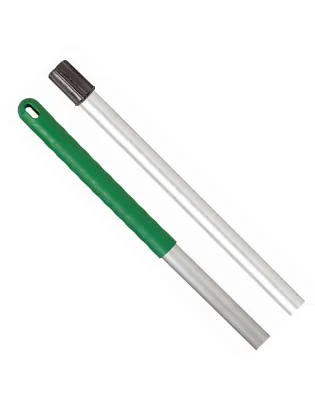 JanSan Exel Aluminium Handle 54" 137cm,Green (1 Each)