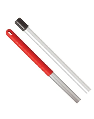 JanSan Exel Aluminium Handle 54" 137cm,Red (1 Each)