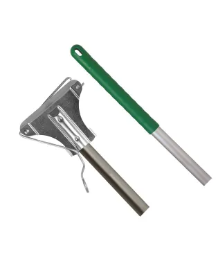 JanSan Kentucky Powder Coated Handle &,Metal Fitting 54" 137cm Green (1 Each)