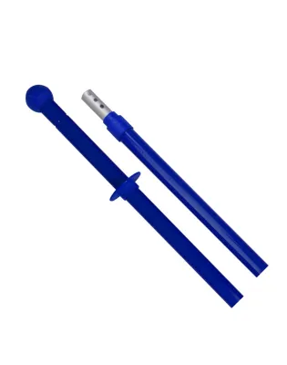 JanSan Ergonomic Globe Telescopic E Clip,Handle 90-162cm Blue (1 Each)