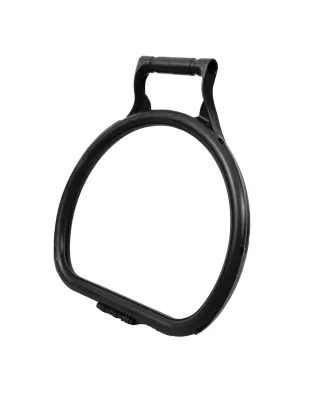 JanSan Ergonomic D Shape Litter Picking,Bag Hoop Black (1 Each)