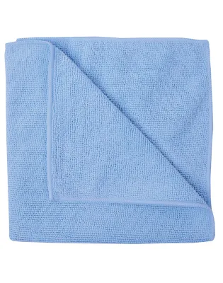 JanSan Contract Microfibre Cloths Blue (10 Cloths)