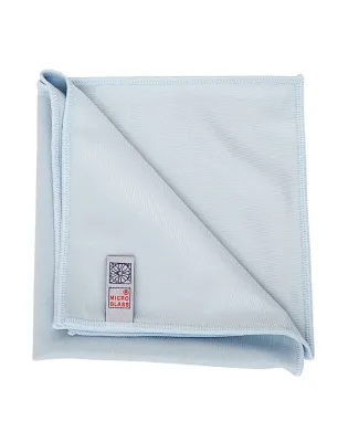 JanSan Microglass Microfibre Glass Cloths,40 x 40cm Blue (10 Cloths)