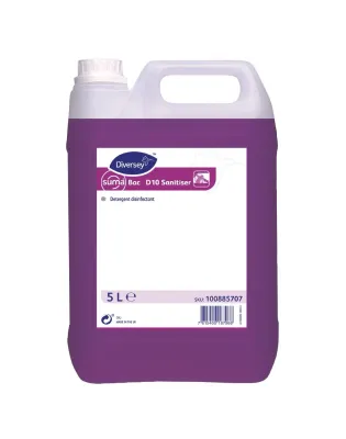 Diversey 100885707 Suma Bac Sanitiser D10,Detergent (2 5 Litre)